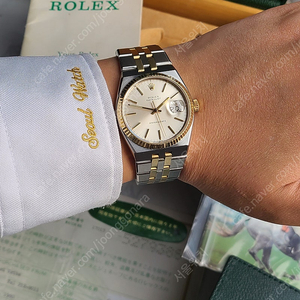 [정품] 롤렉스 데이저스트 오이스터쿼츠 콤비 풀세트 미사용 소장품 17013 (Rolex Datejust Oysterquartz Two-Tone NOS)