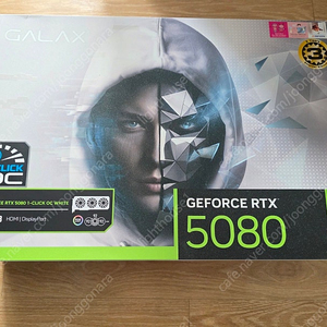 갤럭시 GALAX 지포스 RTX5080 WHITE OC D7 16GB