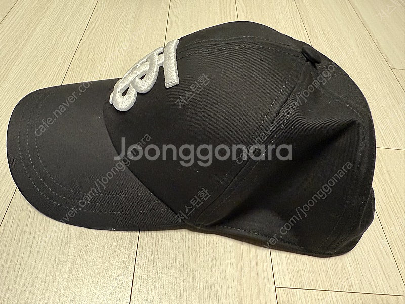 버버리 모노그램 모티브 캡 정품--1