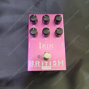 Irin British sound (AN-31) 기타 이펙터 팝니다.