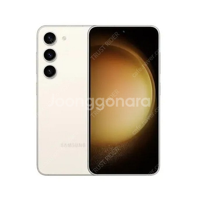 갤럭시 S23 512g 화이트크림 (올갈이)--0