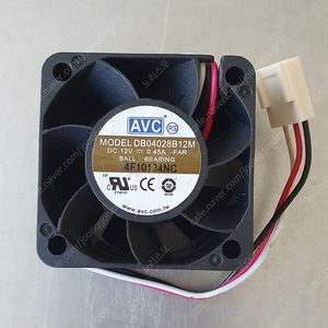 AVC DB04028B12M DC12V 0.45A FAN