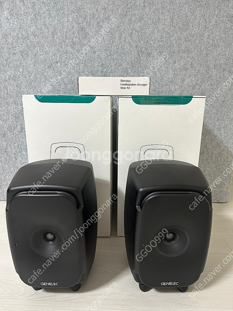 Genelec 8341 블랙 1조 + GLM Kit 판...--0