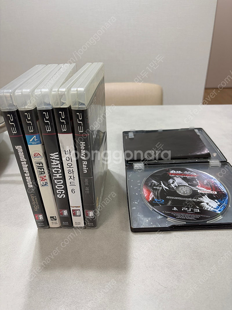 PS3 게임 타이틀 6종 세트(택포 일괄)--0