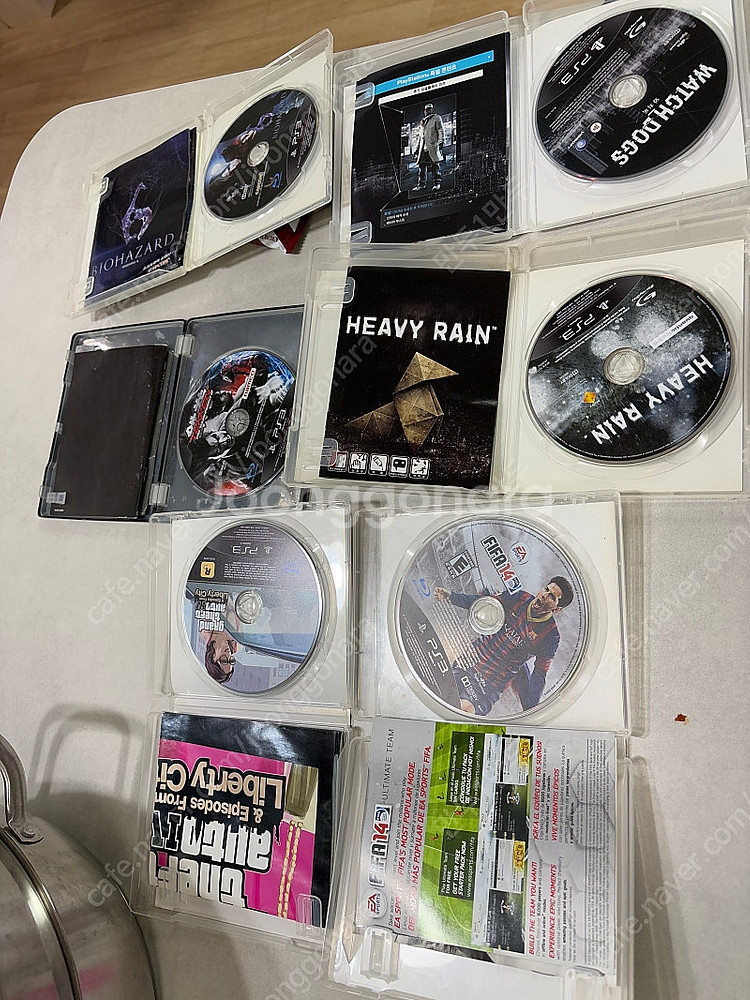 PS3 게임 타이틀 6종 세트(택포 일괄)--1