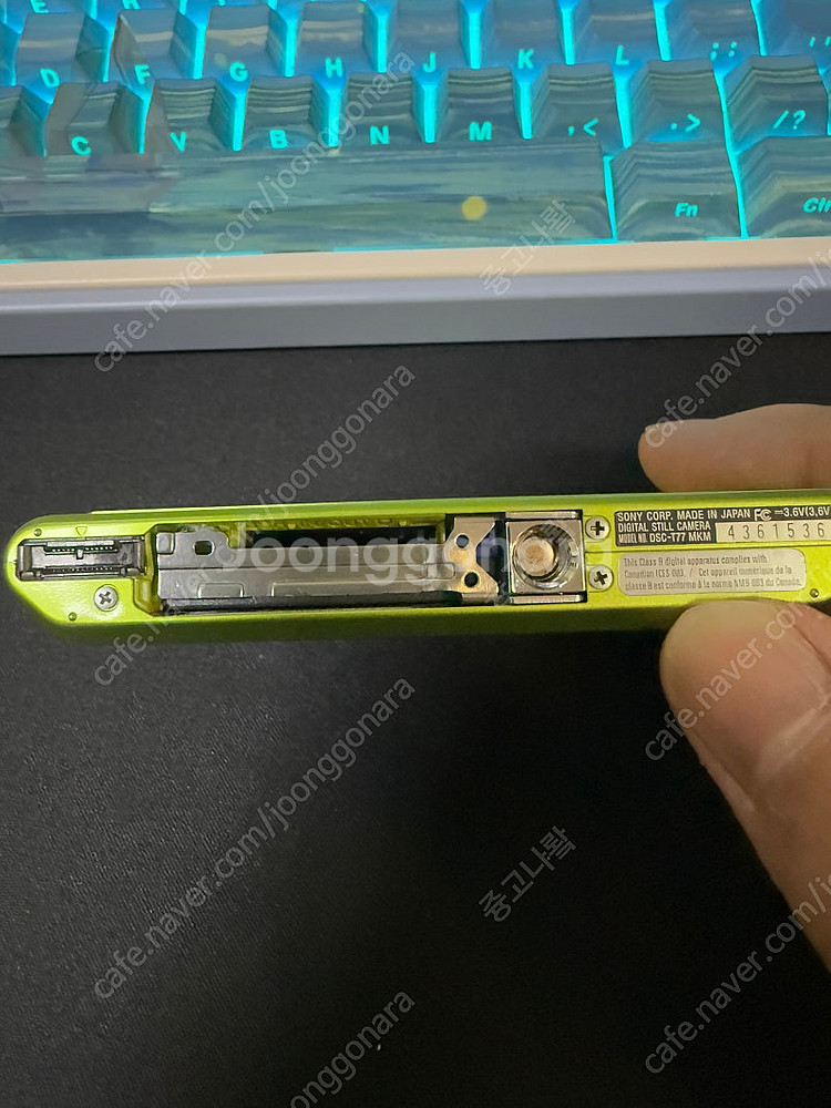 고장난 사이버샷 Dsc-t77--1