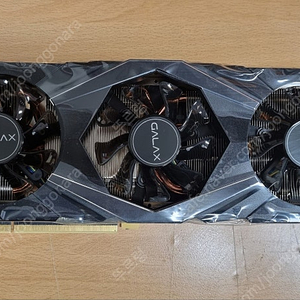 GALAX 지포스 RTX 2080 Ti 3팬 팝니다