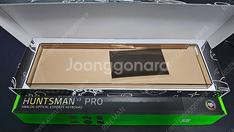 레이저 헌츠맨 V3 Pro KR 유선게이밍키보드+키보드...--5