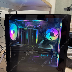 9800x3d, rtx4080 super 고성능 컴퓨터 본체 팝니다. 대전 직거래