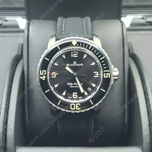 24년 블랑팡 피프티패덤즈 티타늄 블랙 42mm 팝니다