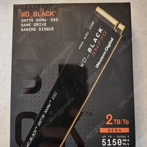 WD_BLACK SN770 2TB SSD 미개봉