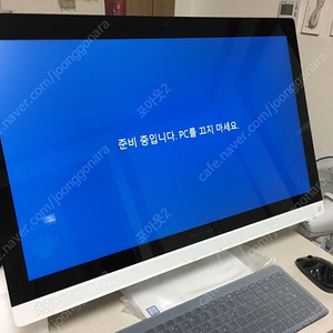 hp 올인원pc (27인치 터치스크린) i5 ssd512 ram16 지포스930mx)