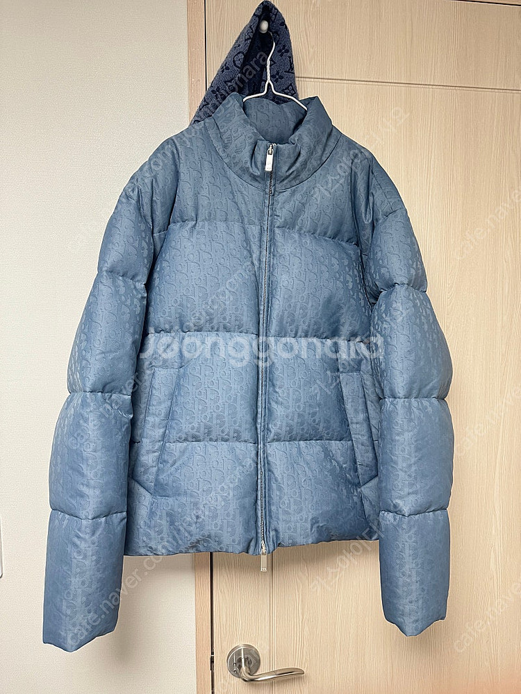24FW 신상 디올 오블리크 푸퍼 패딩 스카이블루 56...--1