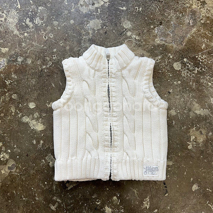 4) 타미힐피거 키즈 니트 집업 조끼 폴로 랄프로렌 빈폴--0