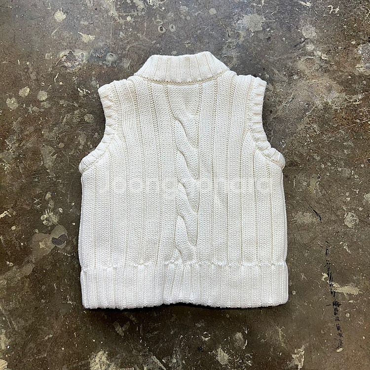 4) 타미힐피거 키즈 니트 집업 조끼 폴로 랄프로렌 빈폴--3