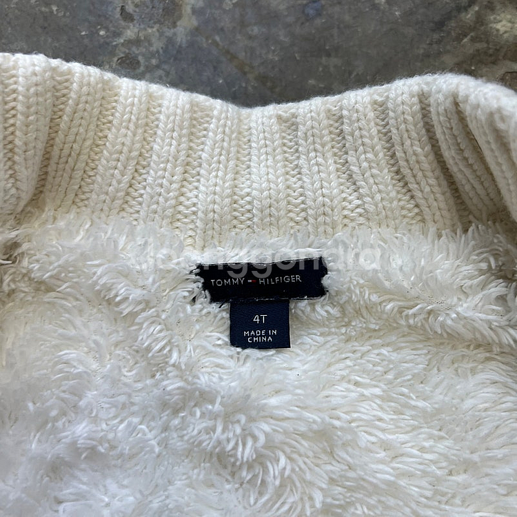 4) 타미힐피거 키즈 니트 집업 조끼 폴로 랄프로렌 빈폴--5