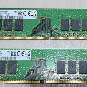 삼성 데스크탑용 램 DDR4 PC4 16기가 새제품 개당 4만