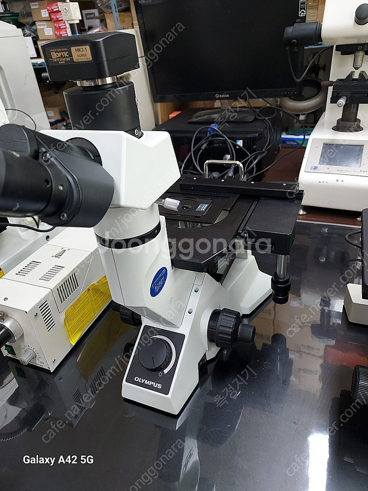 올림푸스 금속현미경 (GX-41) 500배--0
