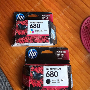 hp 680 정품 잉크