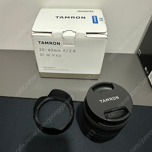 탐론 20-40 2.8 FE 소니마운트 판매합니다