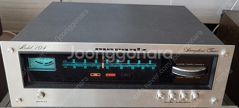 마란츠 튜너 model 104--0