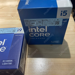 i5 14600k 정품박스 일주일도 안된제품