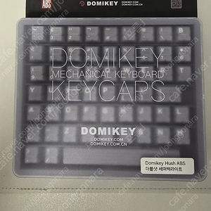 Domokey 도미키 hush 허쉬 ABS 더블샷 세미 백라이트 키캡