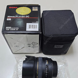 시그마 30mm f1.4 DC HSM 캐논마운트