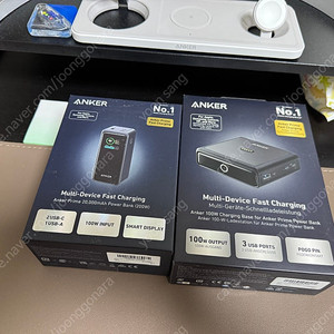 앤커 프라임 배터리 20000mAh 200w(A1336) +앤커 프라임 충전스테이션(A1902) 미개봉 새제품