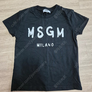 msgm 키즈 반팔티 (정품) 사이즈 6y