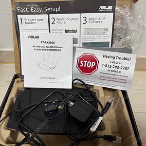 ASUS RT-AX3000 공유기 팝니다.