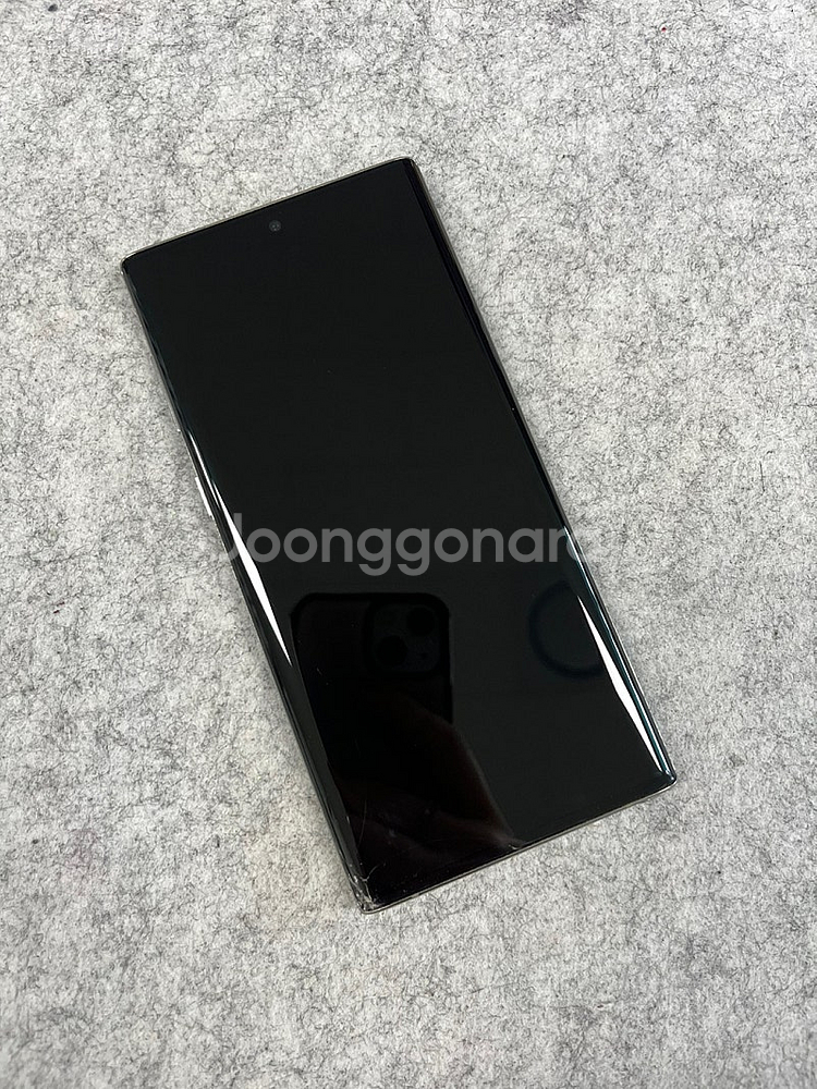 갤럭시노트10 5G 아우라글로우 256G 액정 미세파손...--2
