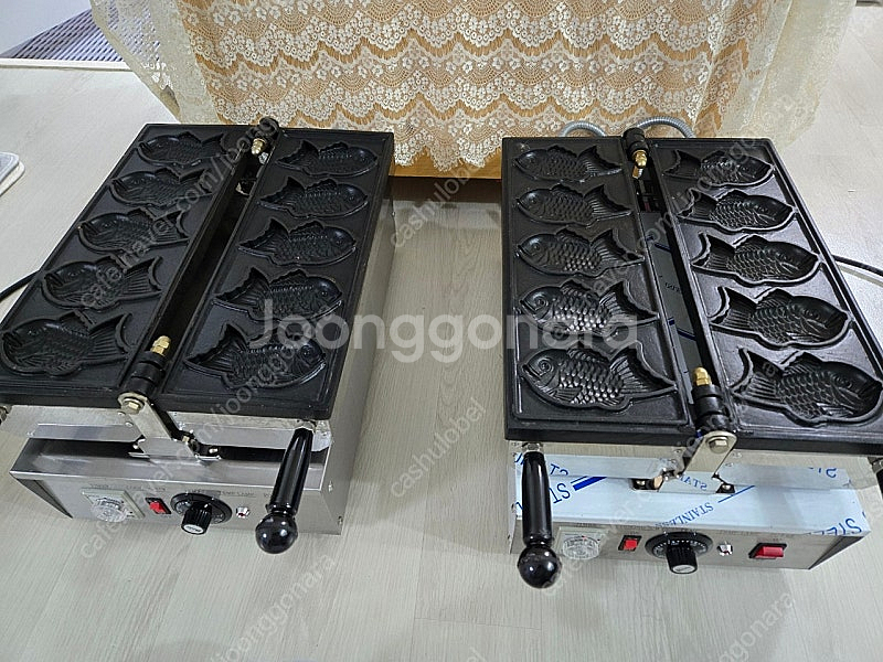 붕어빵기계(태양산업5구) 2대 보유. 1대당33만원 및...--1