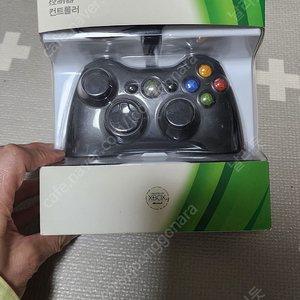 마이크로소프트 XBOX 360 정품 중고 유선 패드