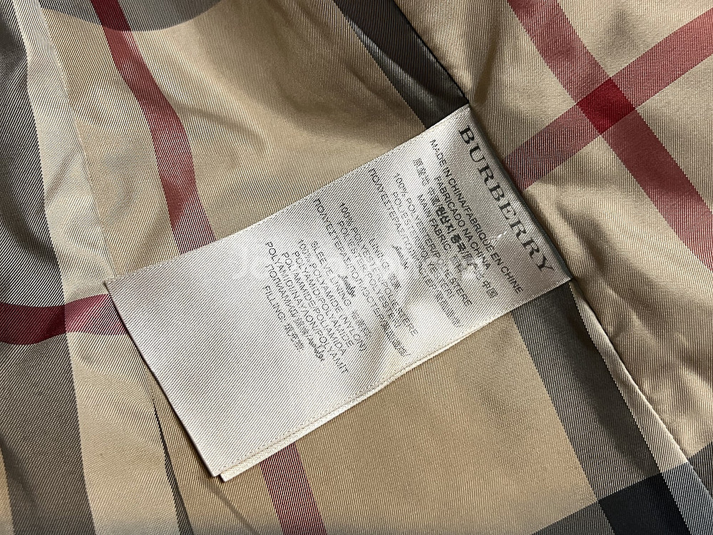 44/55 버버리 브릿 블랙 퀼팅 롱패딩--8