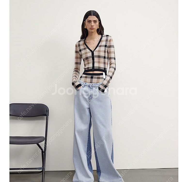 H&M rokh 로크 자카드 니트 가디건 S 제니 가디...--8
