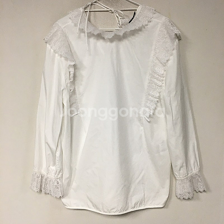 SANDRO 산드로 레이스 블라우스 1--0