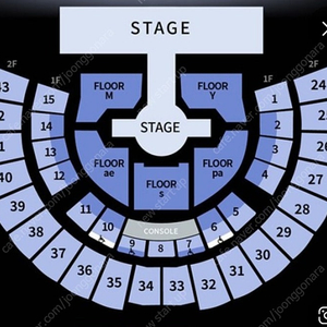 에스파 콘서트 3월16일 vip플로어 y구역 m구역 2연석 양도합니다