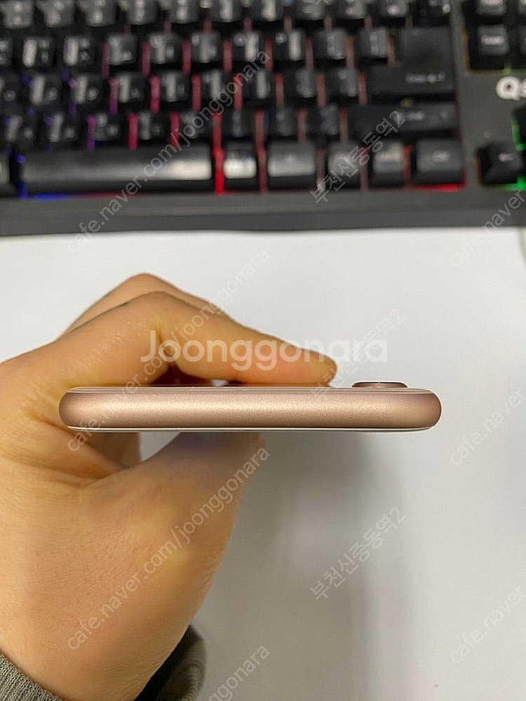 195867 아이폰8 로즈골드 특SSS급 256GB 무잔상 배터리성능100% 인스타 22만 부천--3