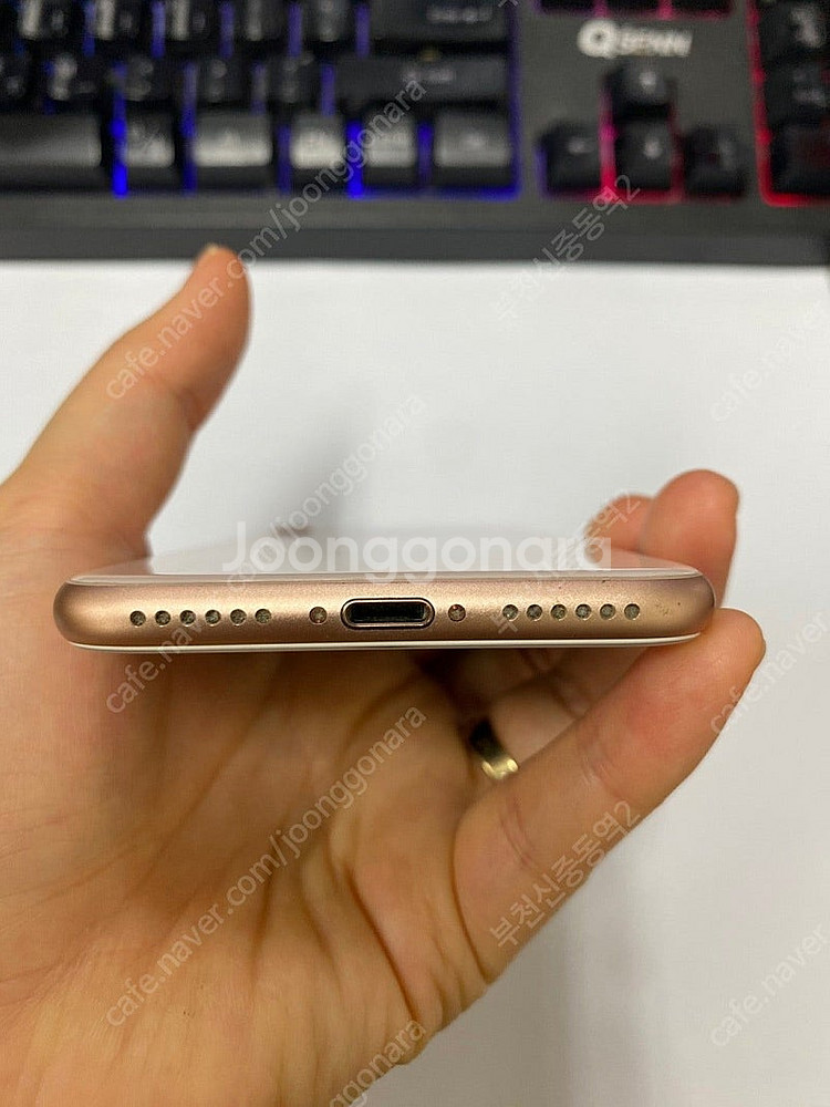 198621 아이폰8 로즈골드 SS급 256GB 무잔상...--6