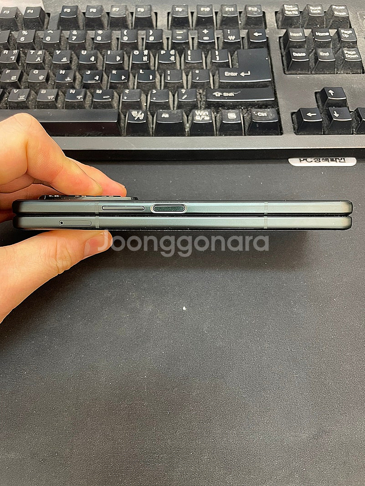 갤럭시Z폴드3 그린 256GB 무잔상 상태좋은 중고40...--4