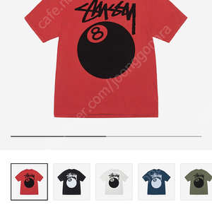 STUSSY 스투시 8볼 티셔츠 L 105~