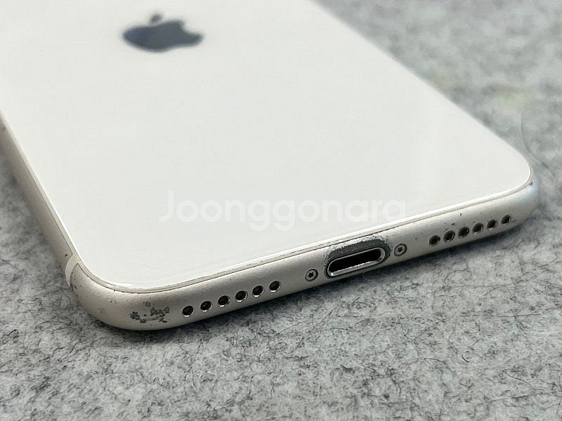 (자급제) 아이폰 SE3 64G 화이트 배터리 82 %...--9
