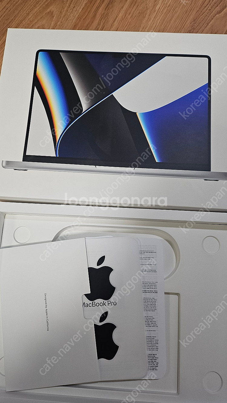 (박스) 애플 맥북프로 14인치 ssd512 램16--3
