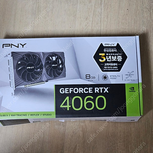 PNY 지포스 RTX 4060 8G 그래픽카드