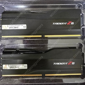 G.SKILL 지스킬 트라이던트 Z5 DDR5 6400 CL32 non RGB(16*2) 팝니다.