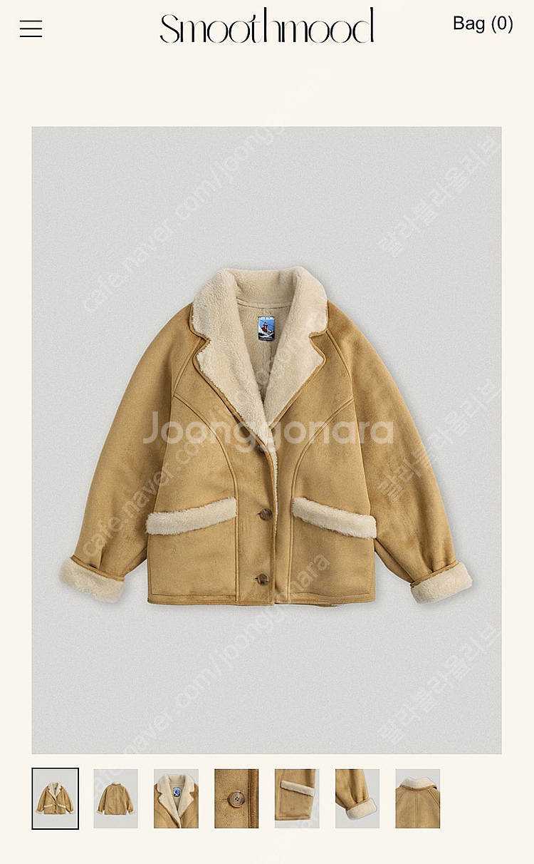 스무드무드 무스탕 Glencoe Shearling--0