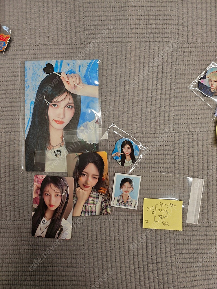 아이브 2025 시즌그리팅 시그 팝니다 스스퀘 특전 리즈 레이 가을 이서 증사 포카 엽서 판매 교환 이미지