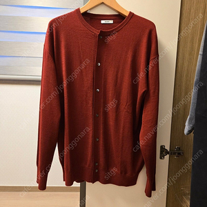 보디 18GG Superlight Cashmere 라운드 가디건 (2024aw; 2사이즈; Bordeaux)