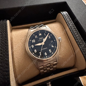 IWC 파일럿 36 오토매틱 (검판, 브레이슬릿)